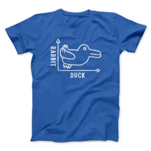 Rabbit Duck Graph Men/Unisex T-Shirt