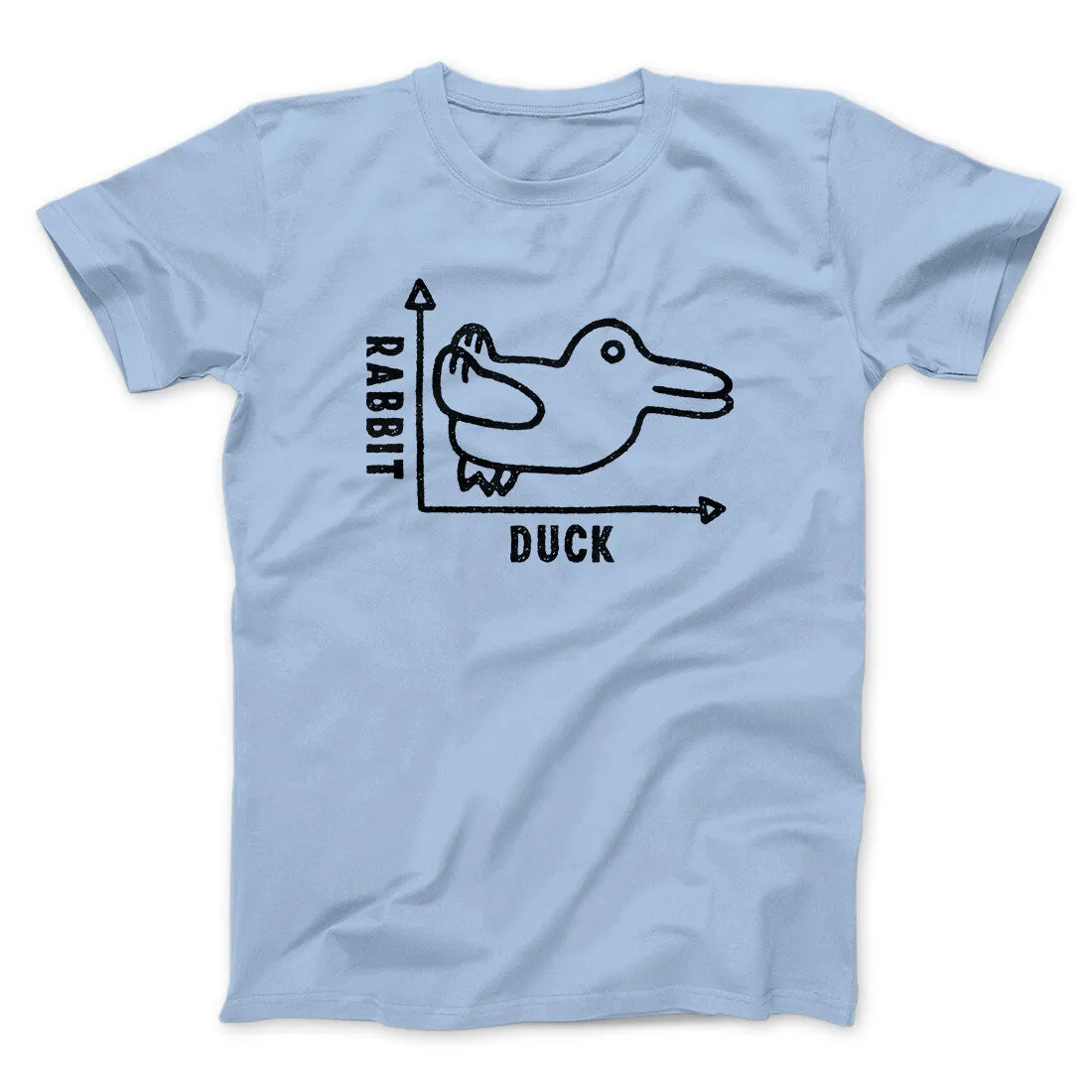 Rabbit Duck Graph Men/Unisex T-Shirt