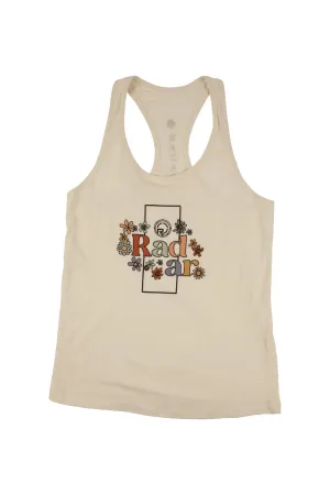 Radar Flower Power Women's Tank - Natural