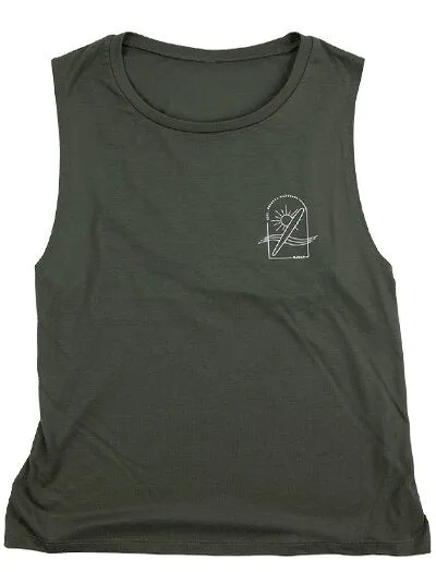 Radar Lyric Women's Tank - Military Green