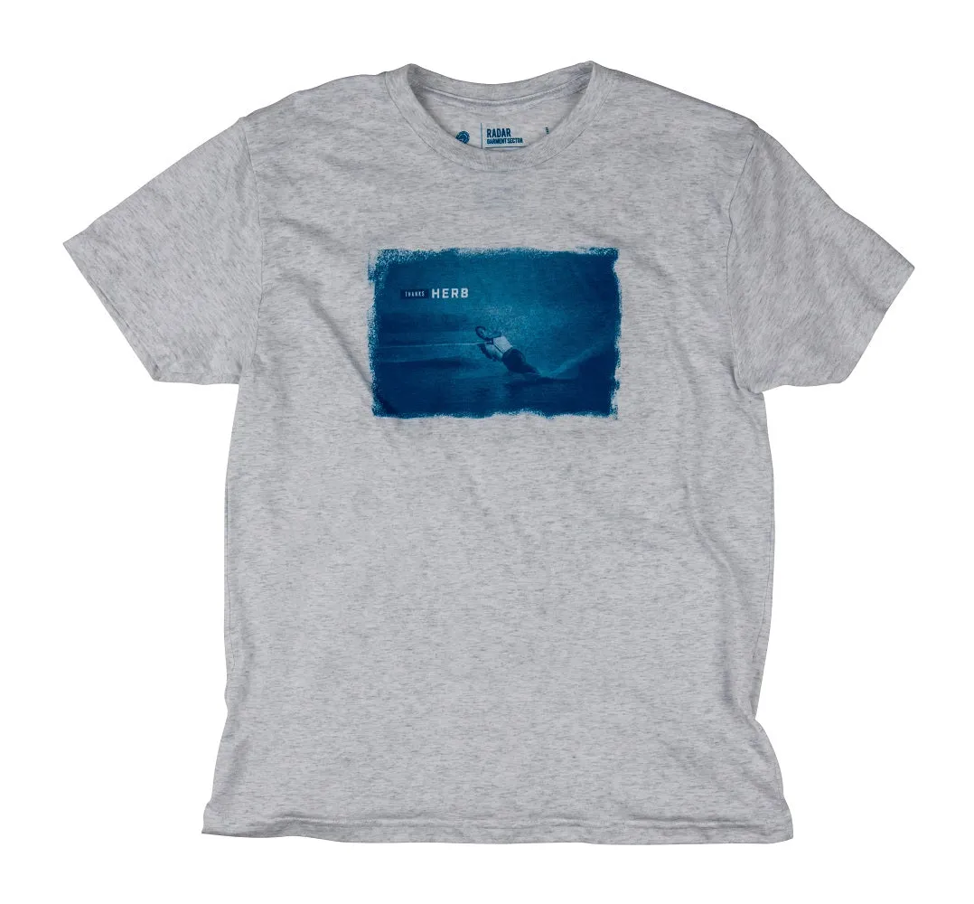 Radar Thanks Herb Tee - Heather White