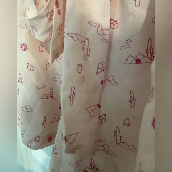 Rails pink cactus / desert print shorts