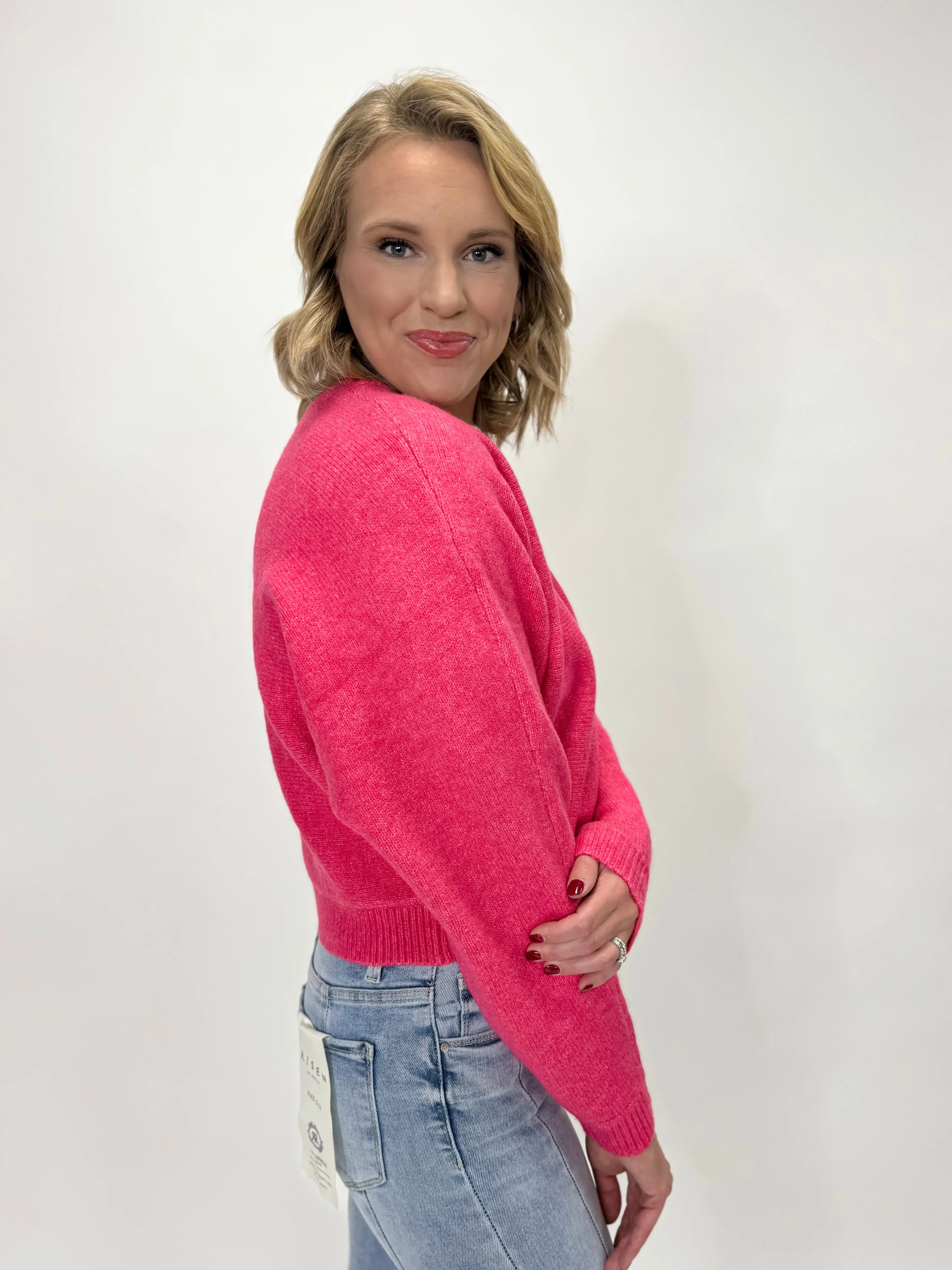 Raspberry Bliss Sweater