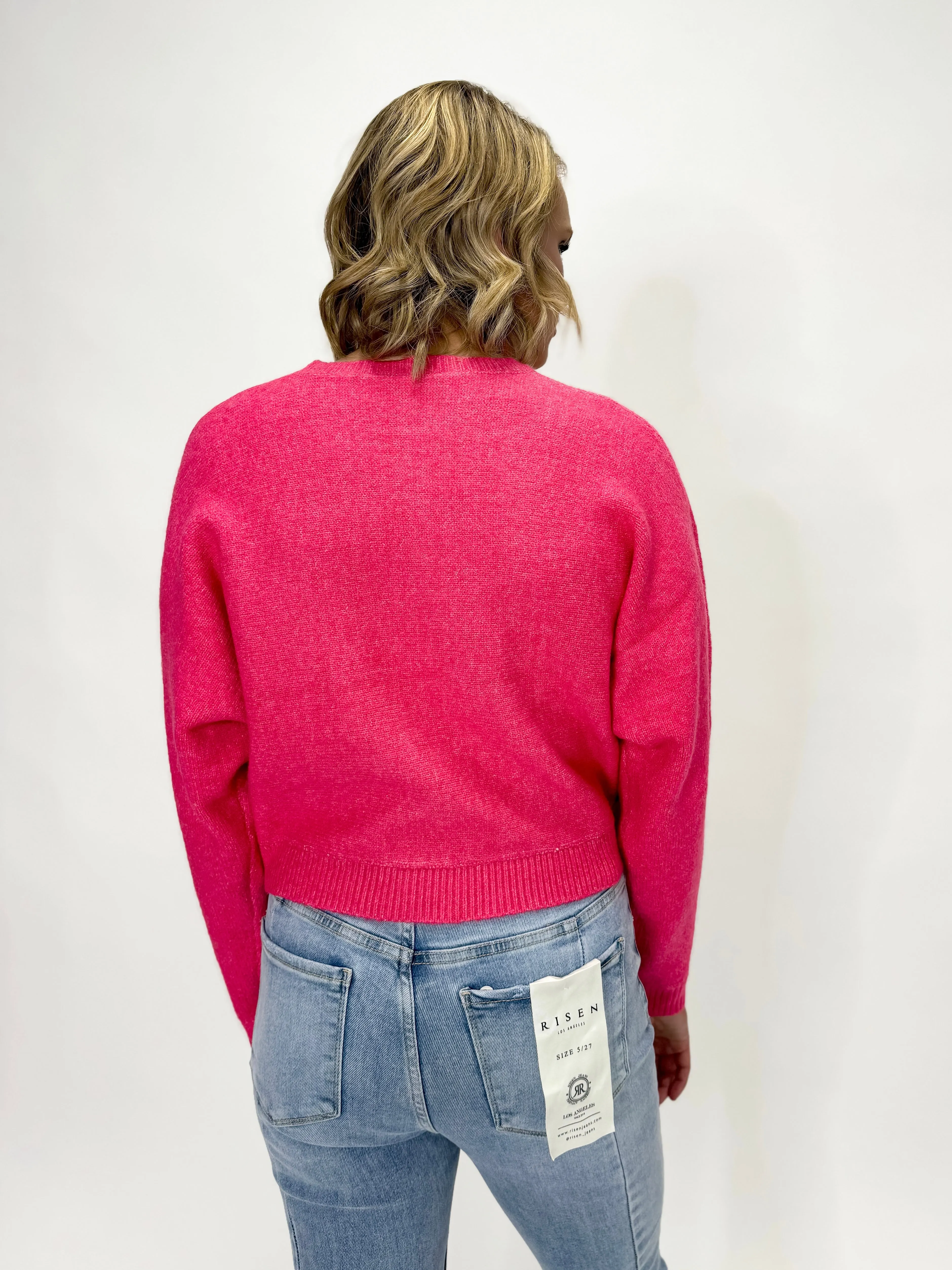 Raspberry Bliss Sweater