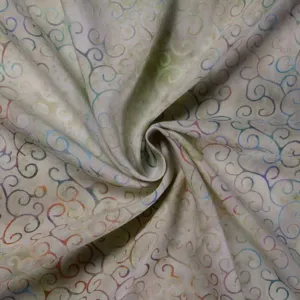 Rayon Batik - Linen Swirls