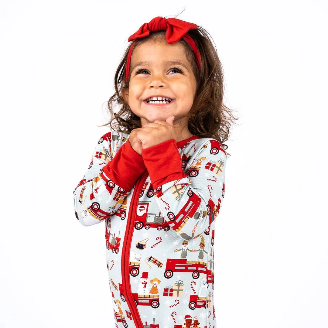 Red Bamboo Baby Headband (0-12M)