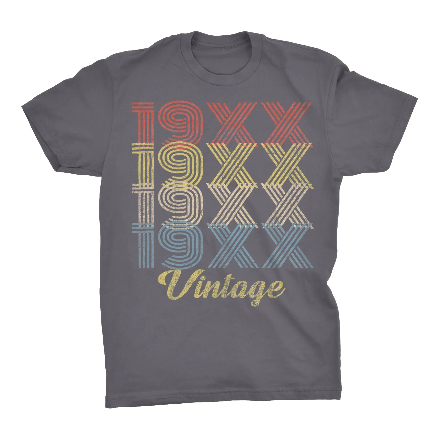 Retro Birthday - Vintage 19XX Original Parts - 004 - Choose The Date