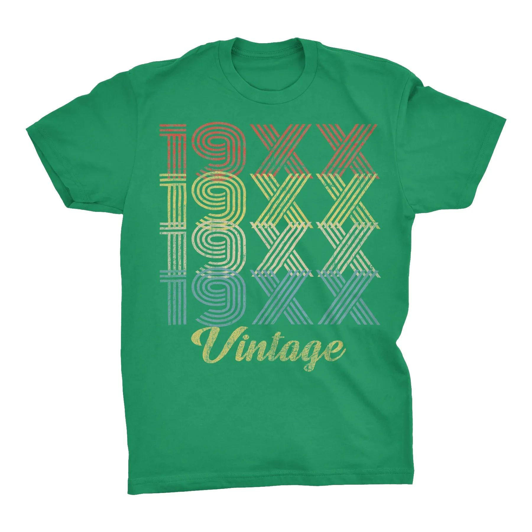 Retro Birthday - Vintage 19XX Original Parts - 004 - Choose The Date