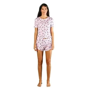REVOLVE X PLUSH Micro Waffle Floral Pajama Set in Pink Multi