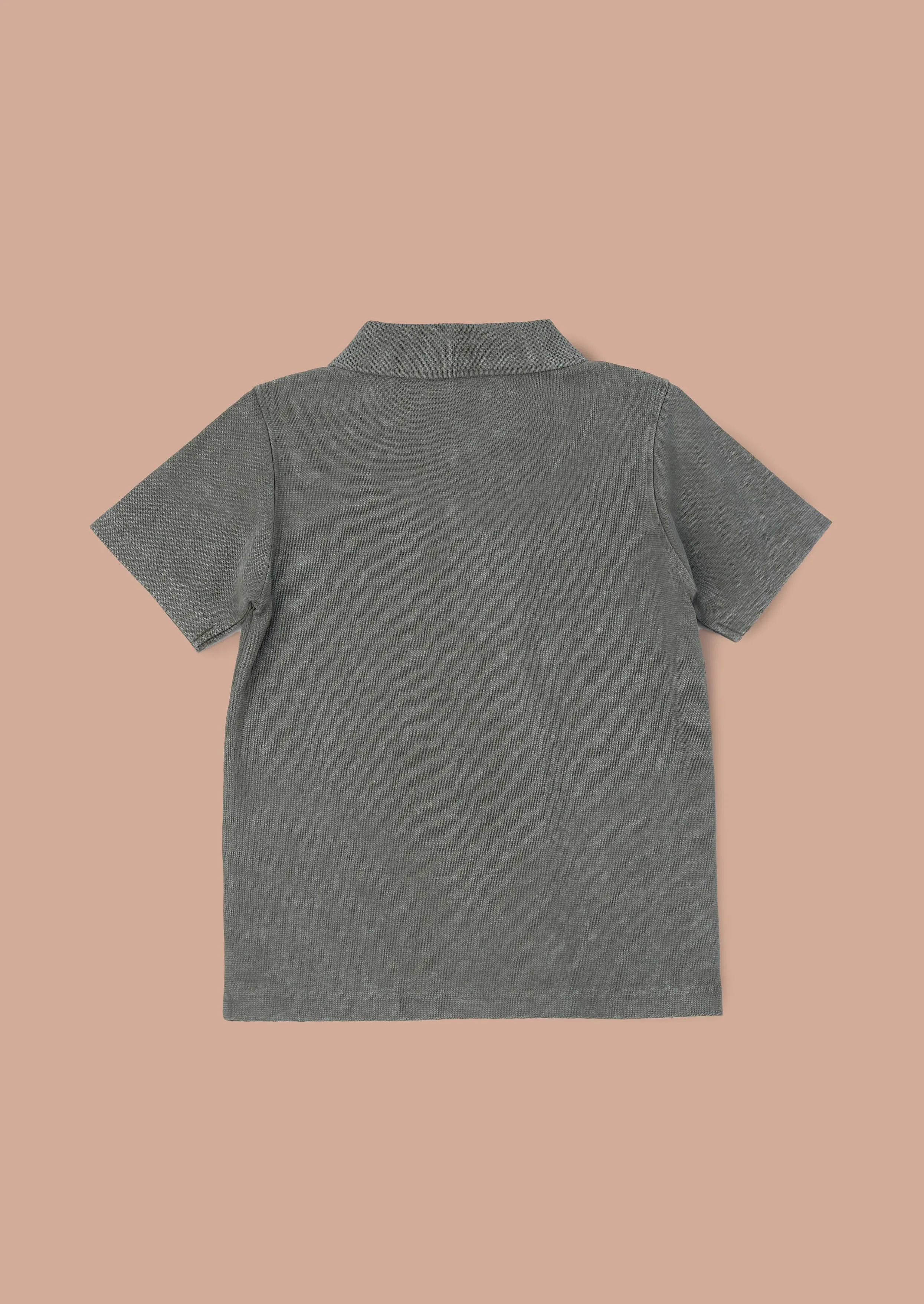 Rex Green Washed Polo