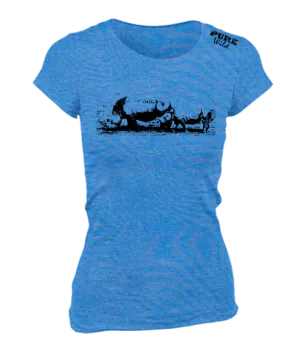 Rhino Family T-Shirt For The Ladies