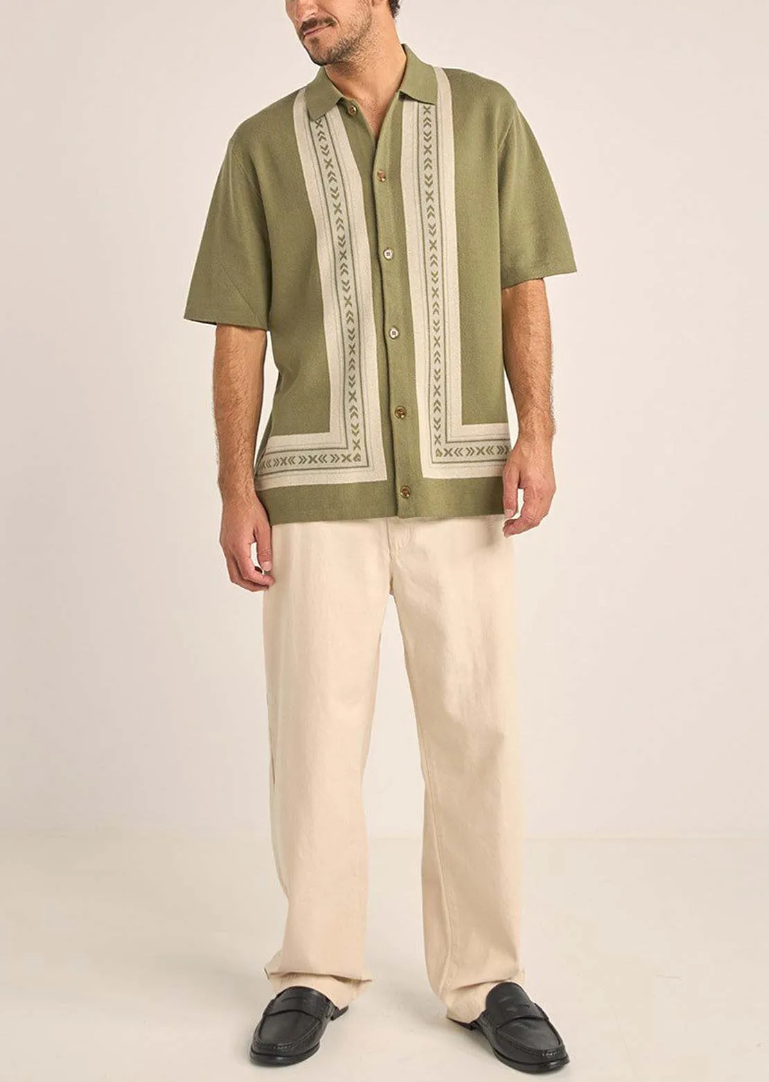 Rhythm Men's Loma Knitted Button Up Shirts