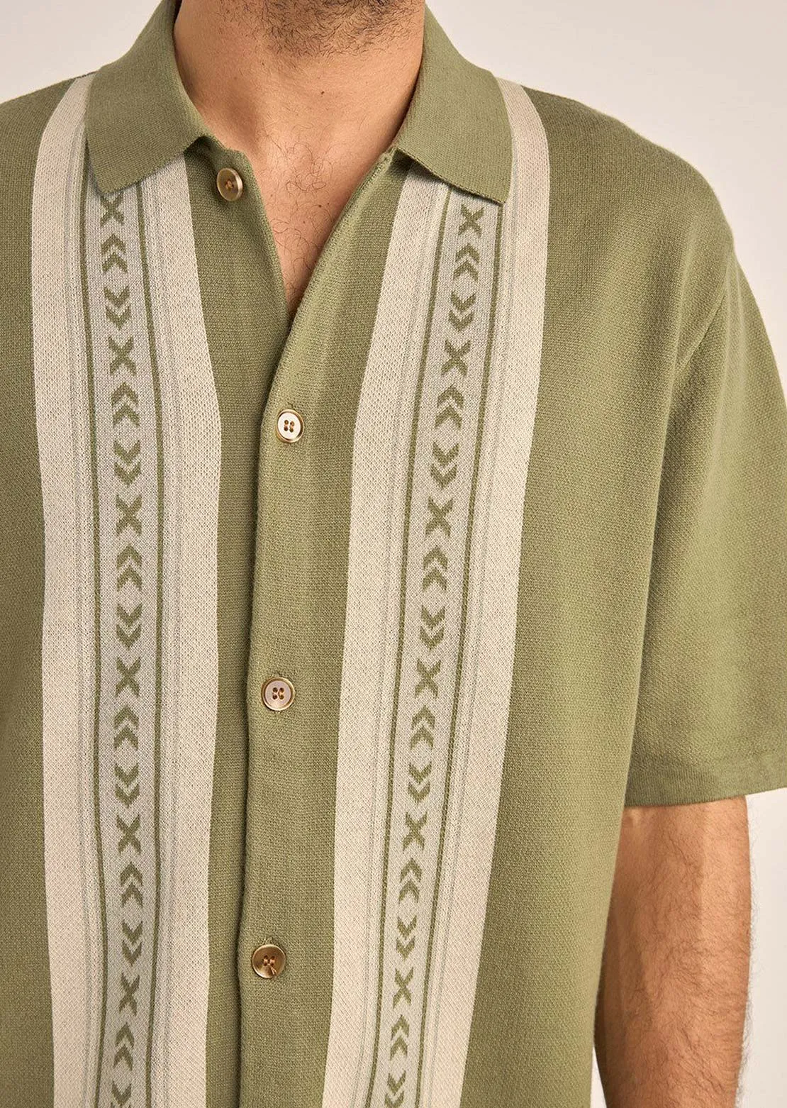 Rhythm Men's Loma Knitted Button Up Shirts