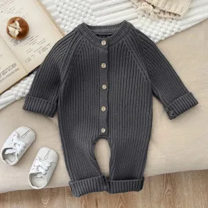 Ribbed Knitted Jumpsuit