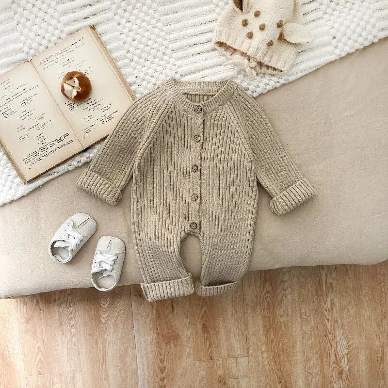 Ribbed Knitted Jumpsuit
