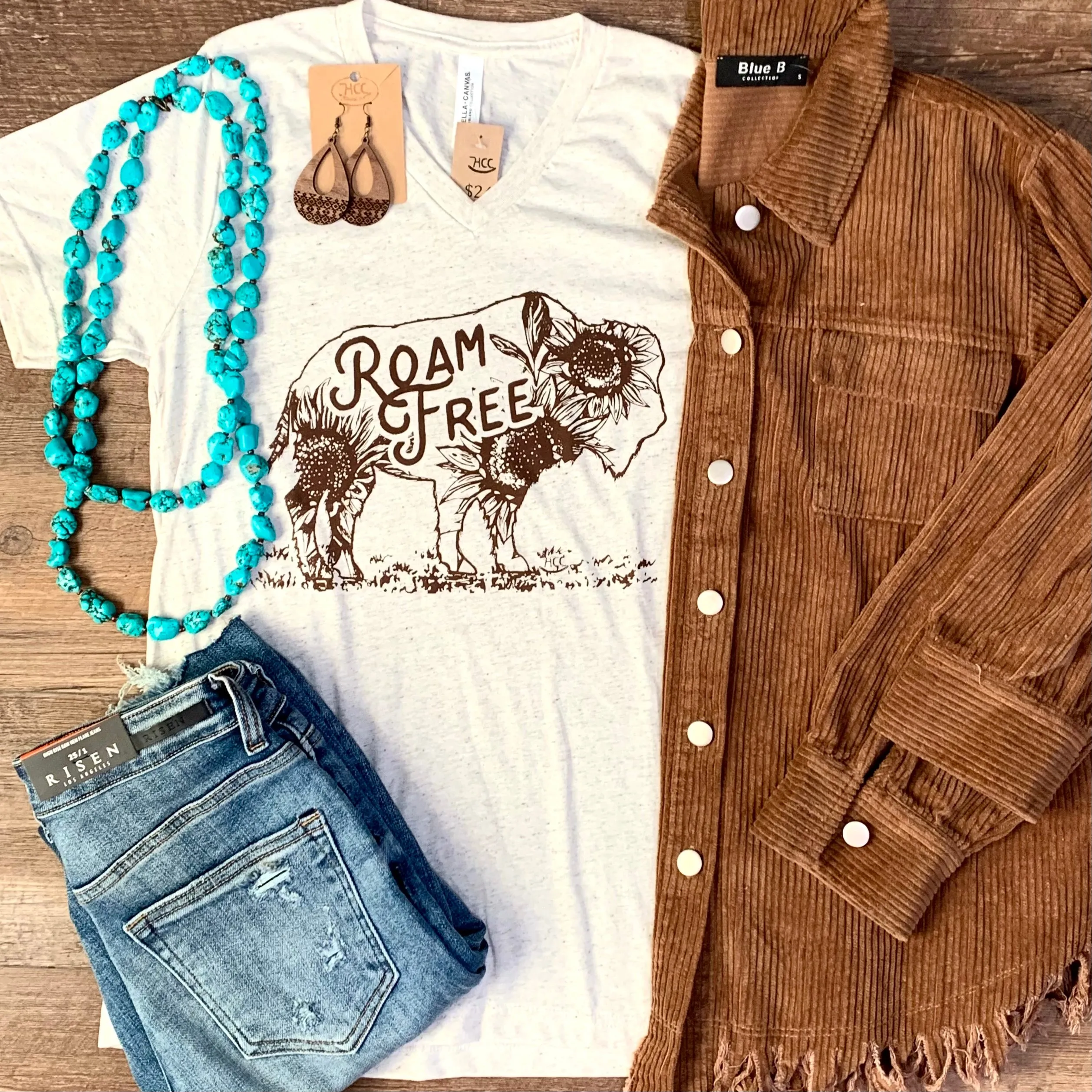 Roam Free Triblend Tee