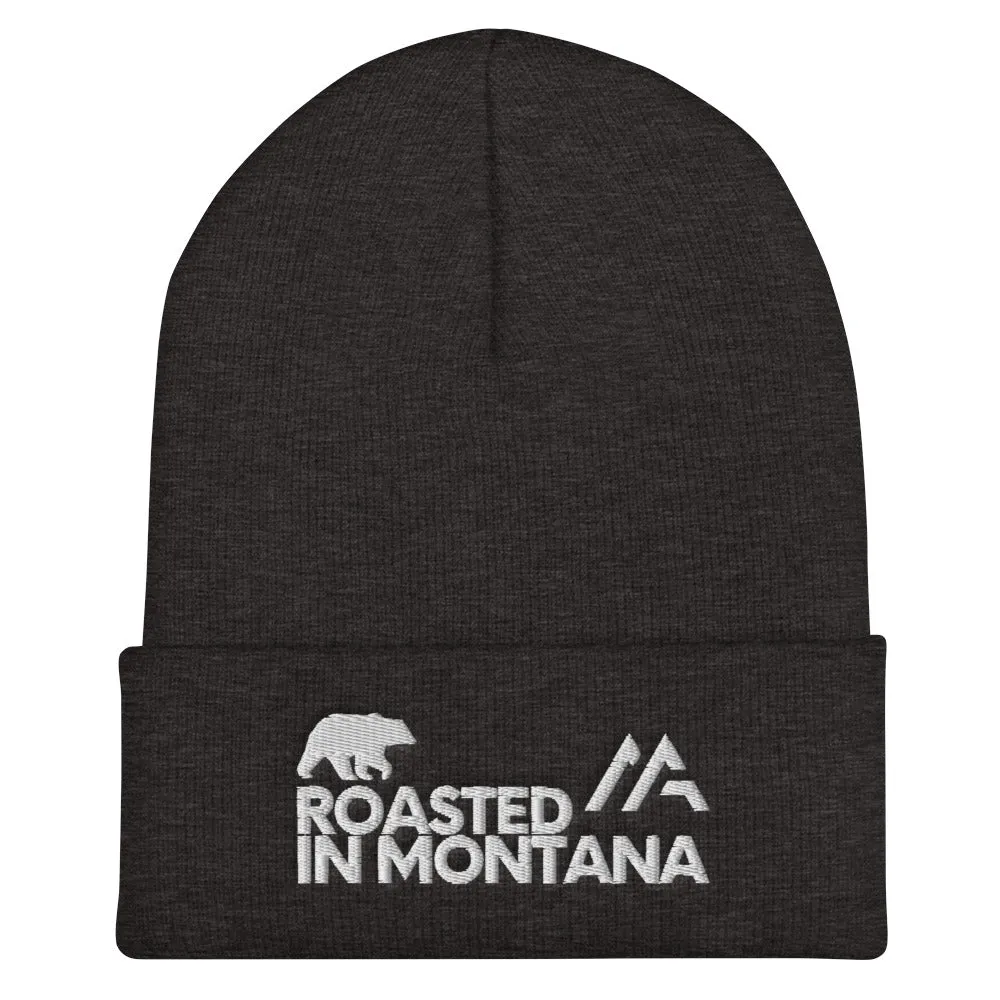 ROASTED IN MONTANA Cuffed Beanie