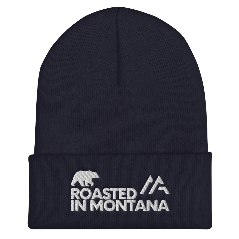 ROASTED IN MONTANA Cuffed Beanie
