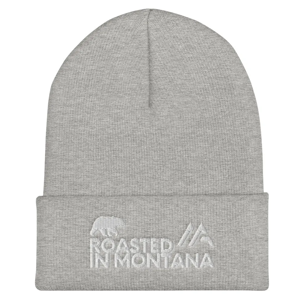 ROASTED IN MONTANA Cuffed Beanie
