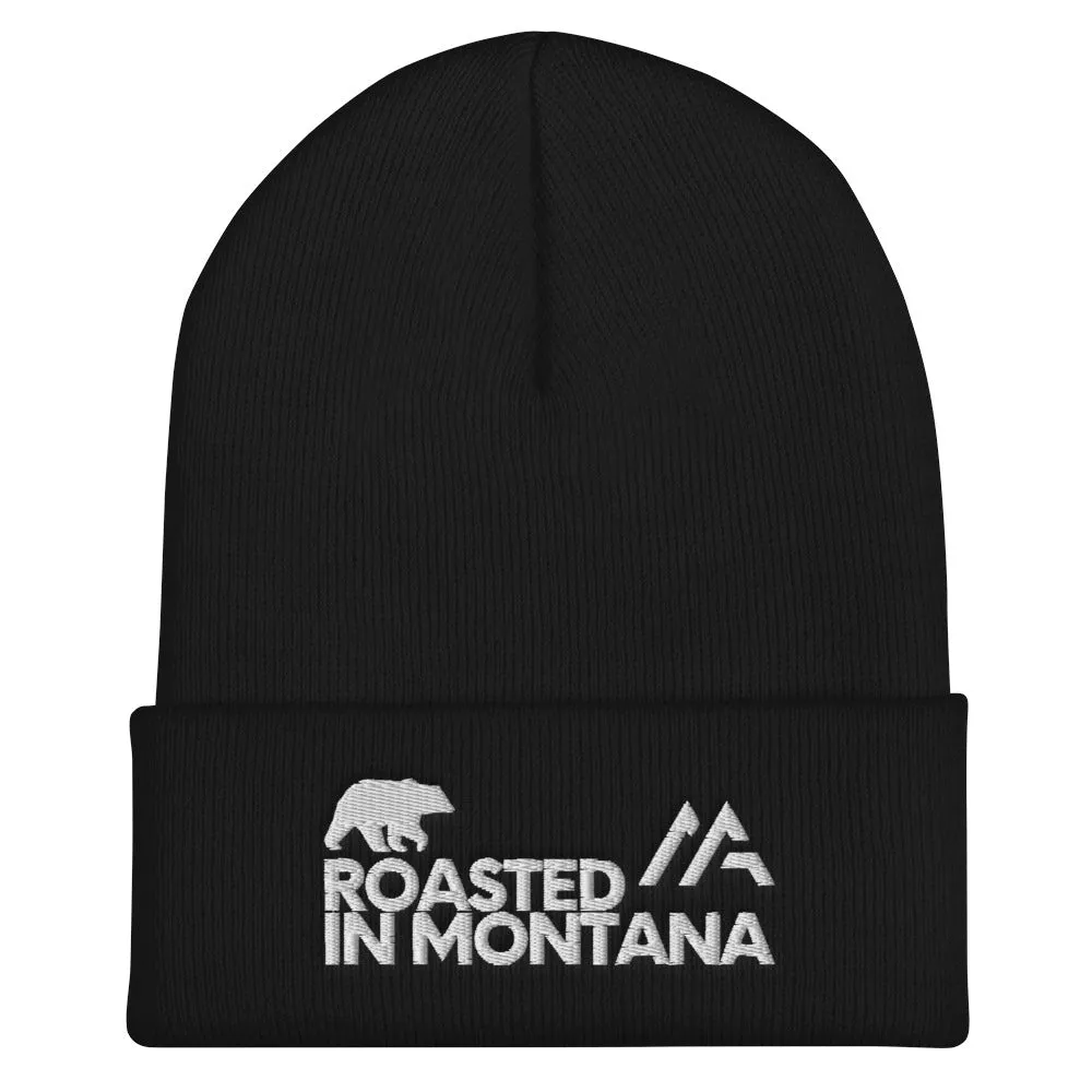 ROASTED IN MONTANA Cuffed Beanie