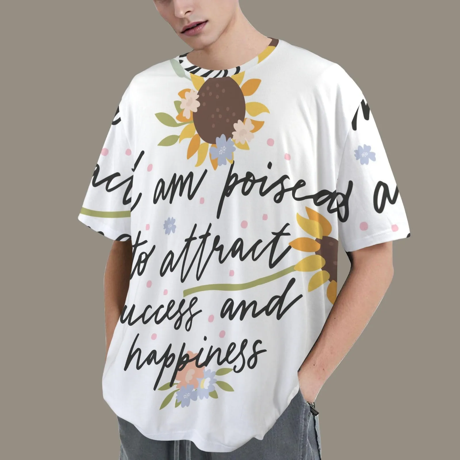 Round Neck Loose T-Shirts