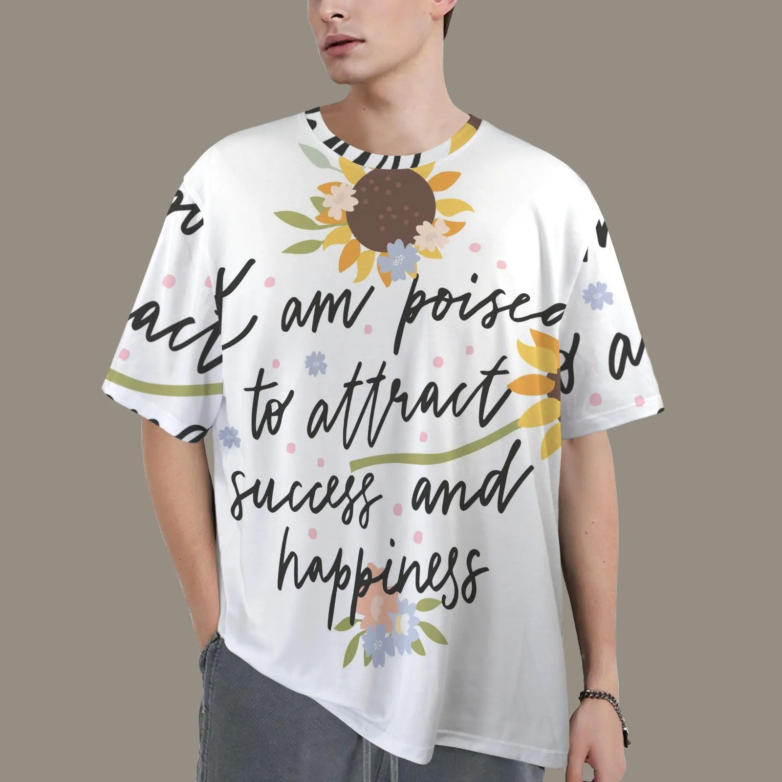 Round Neck Loose T-Shirts