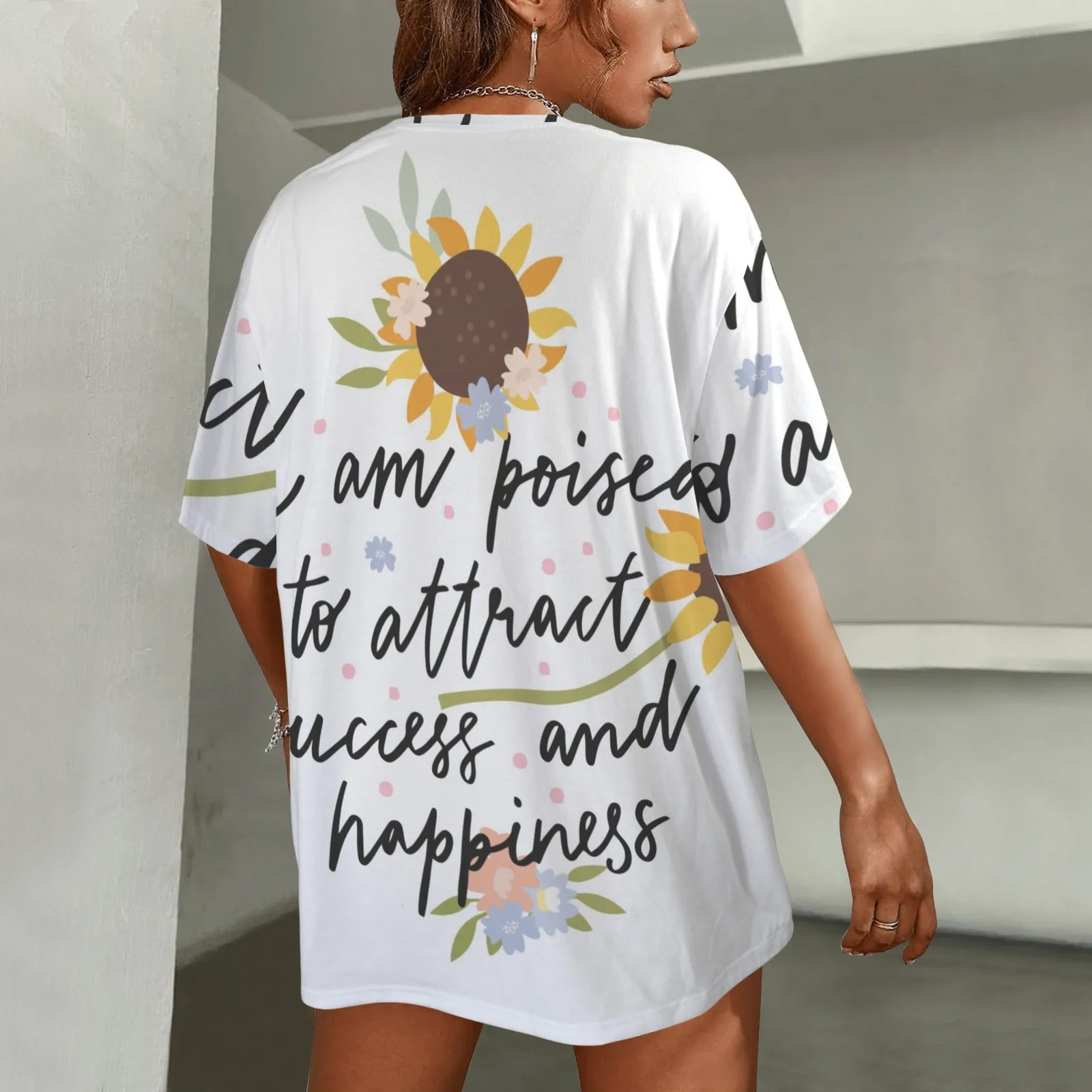 Round Neck Loose T-Shirts