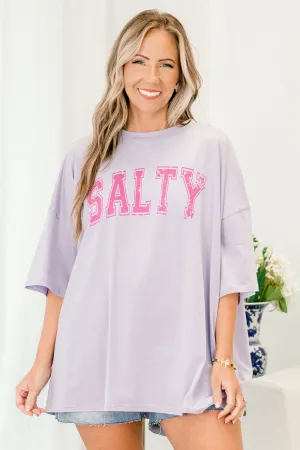 Salt Life Boyfriend Tee, Periwinkle