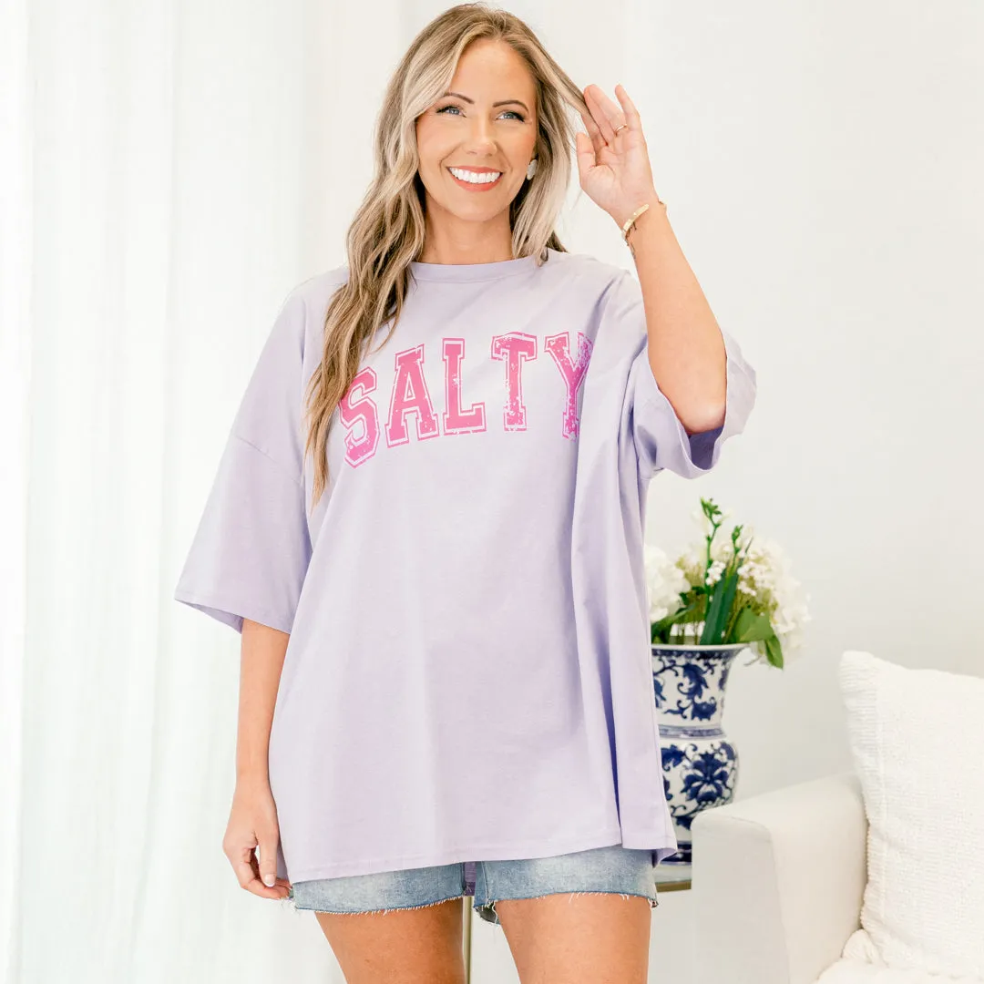 Salt Life Boyfriend Tee, Periwinkle