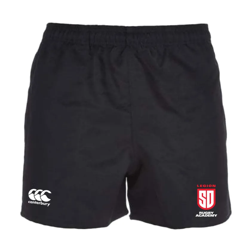 San Diego Legion Rugby Academy Professional Polyester Rugby Short by Canterbury