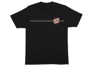 Santa Cruz Other Dot T-Shirt Black/Burgundy