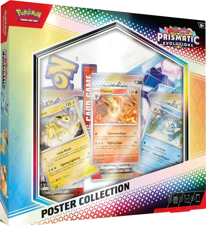 Scarlet & Violet: Prismatic Evolutions - Poster Collection