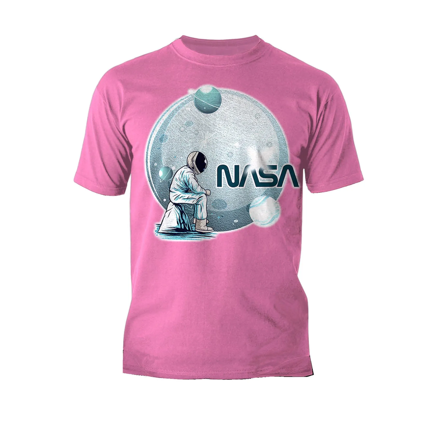 Science Space NASA Astronaut Moon Rock Star Nerd Geek Chic Official Men's T-shirt