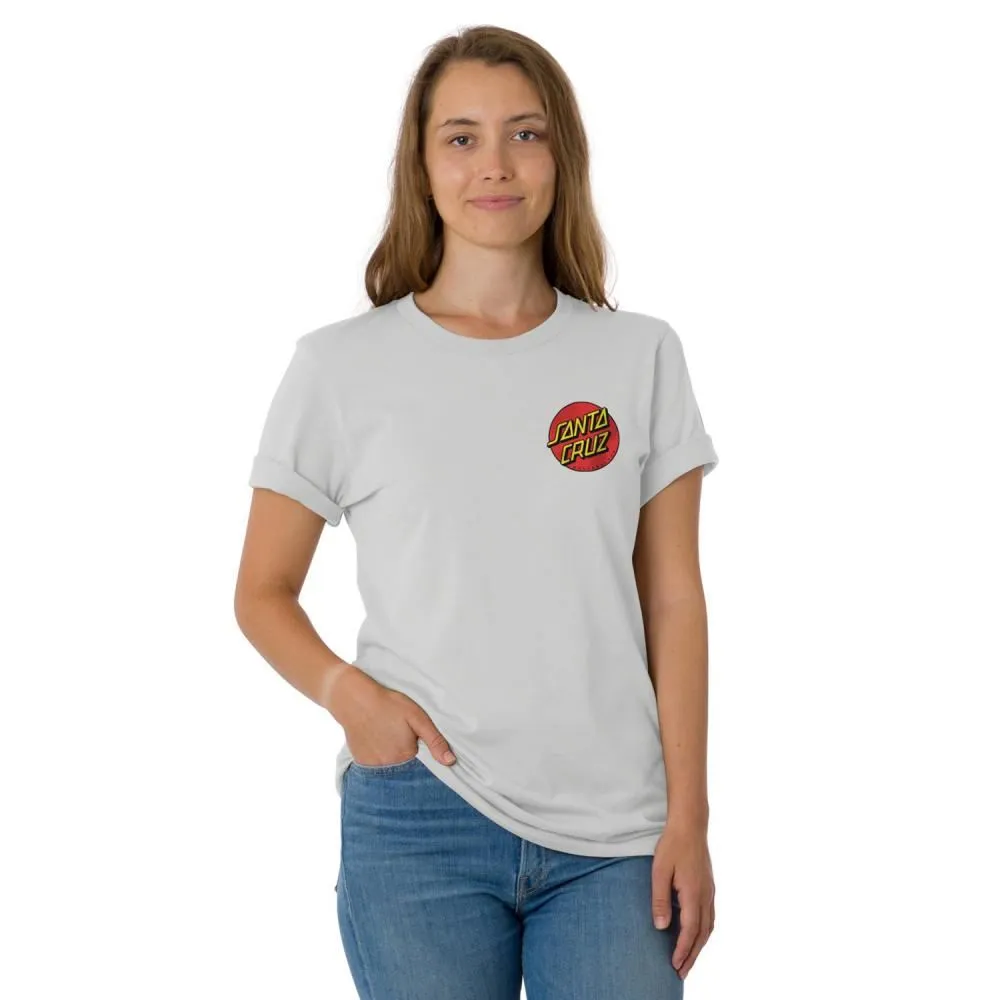SCR x Thrasher Womens T-Shirt Thrasher Diamond - Vintage White
