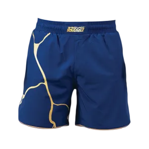 Scramble Kintsugi Shorts – Blue