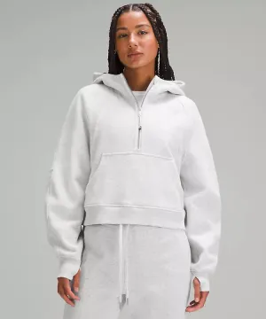 Scuba Oversized Half-Zip Hoodie