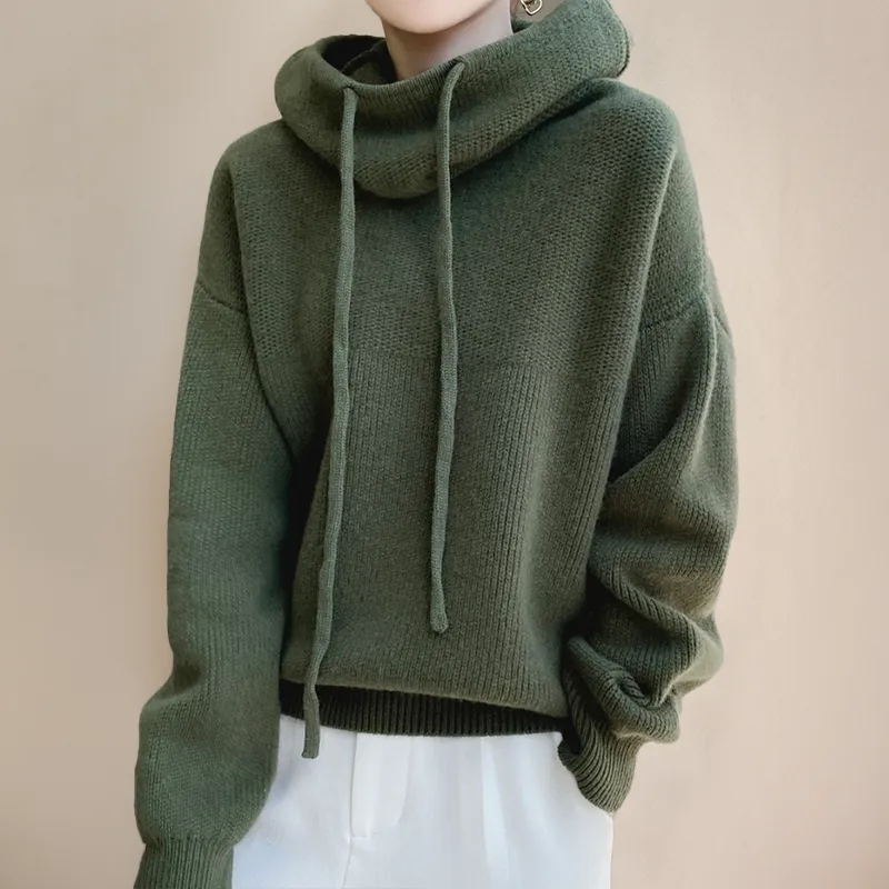 Senna™ | Cozy High-Neck Hoodie
