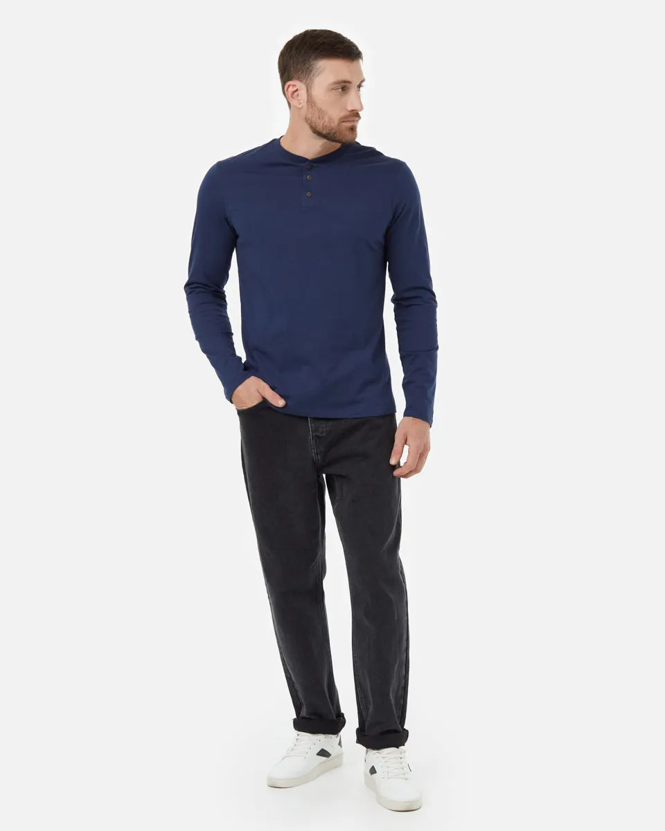Set In Sleeve Yoke Henley