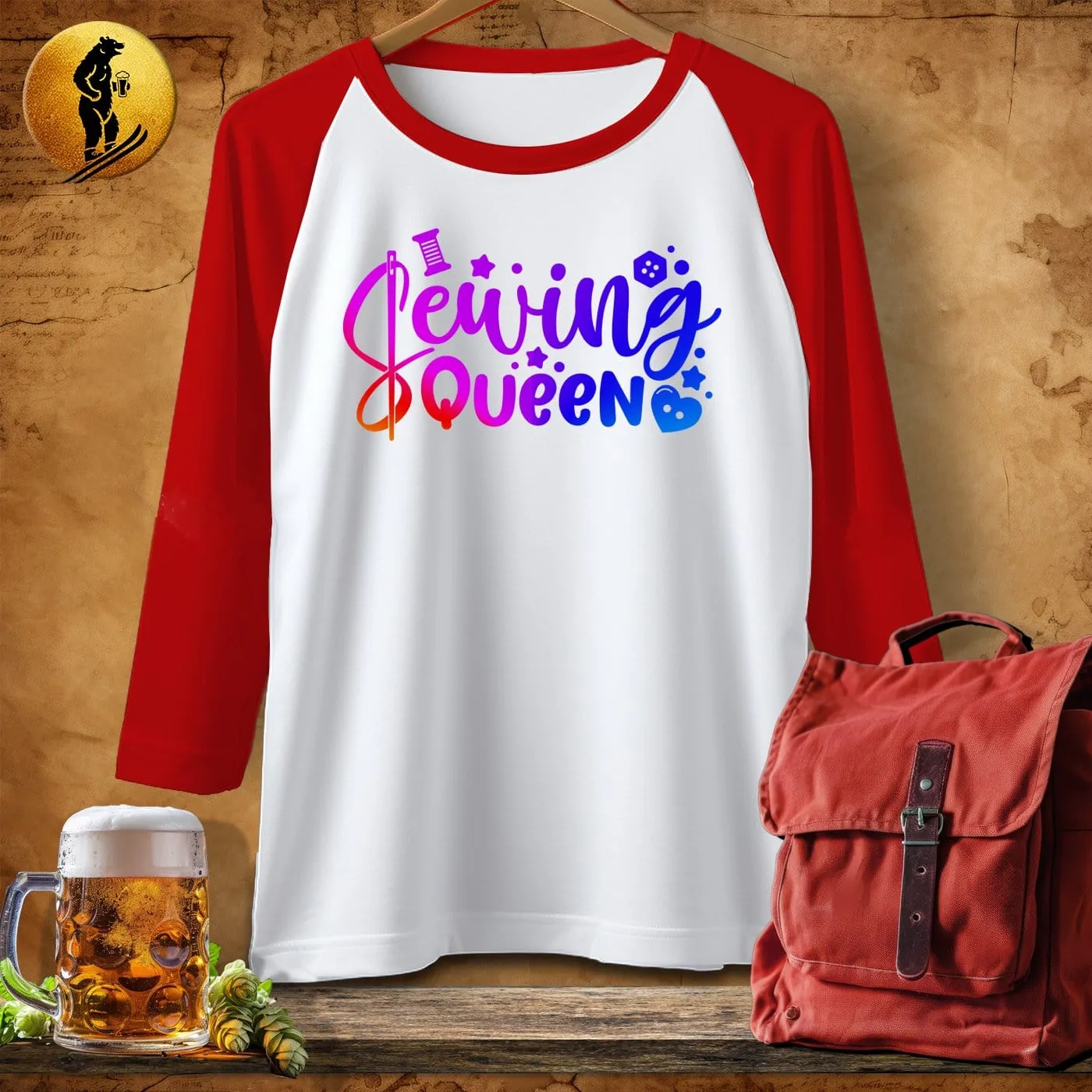 Sewing Queen ~ Raglan Tee