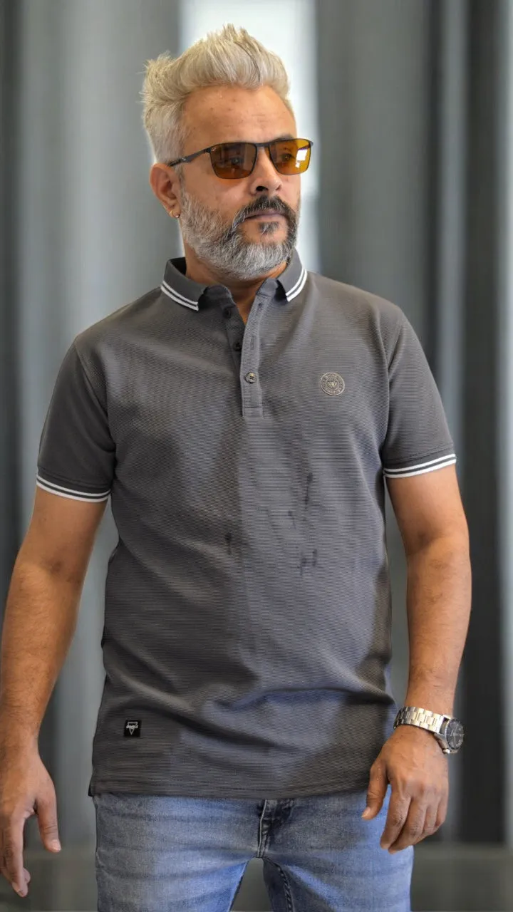 Shine Premium Polo Tee Shirts with Embossing