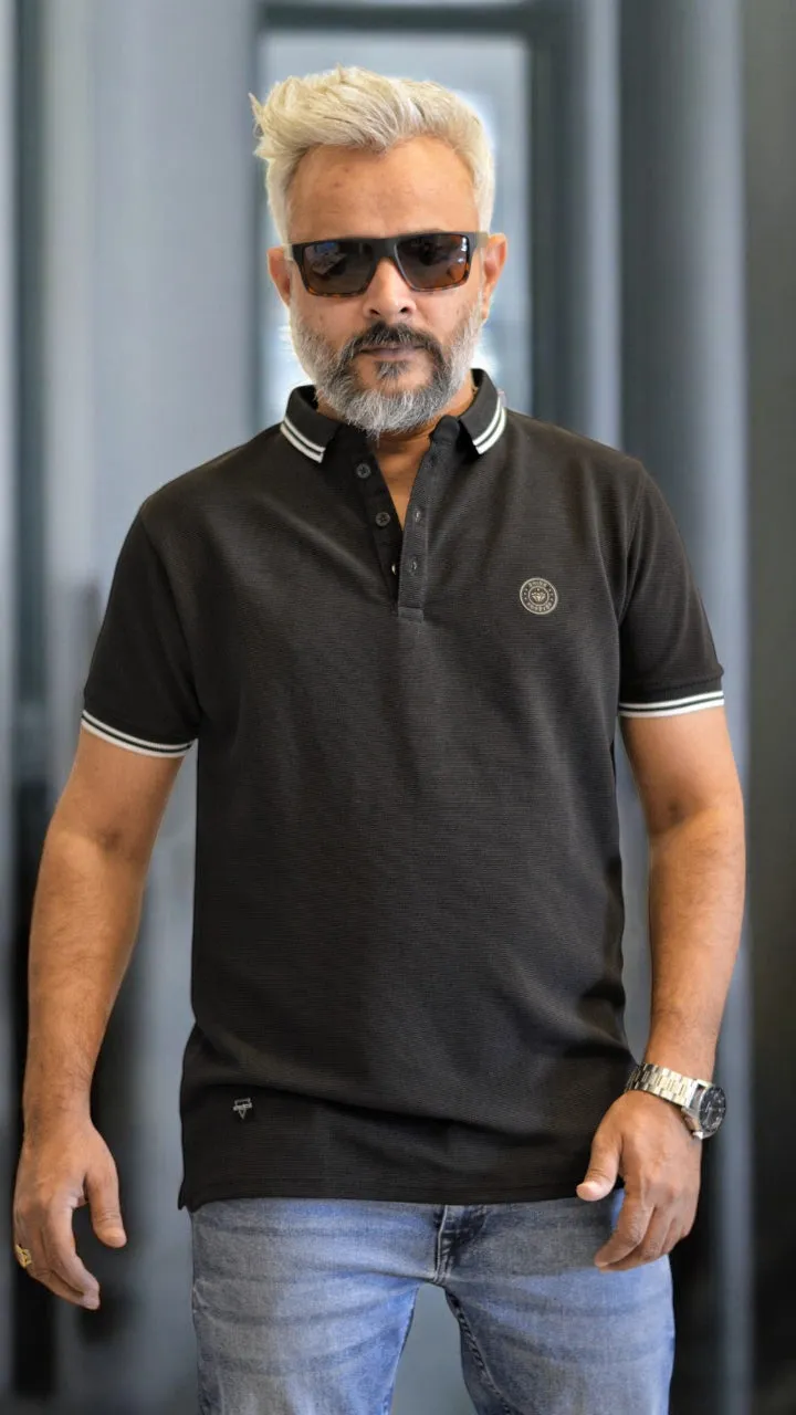Shine Premium Polo Tee Shirts with Embossing