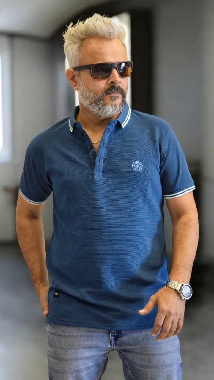 Shine Premium Polo Tee Shirts with Embossing