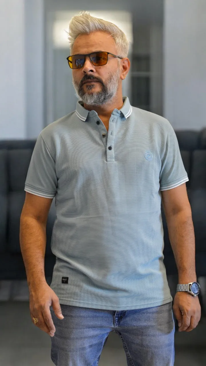 Shine Premium Polo Tee Shirts with Embossing
