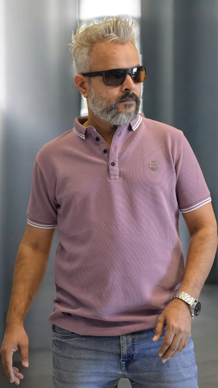 Shine Premium Polo Tee Shirts with Embossing