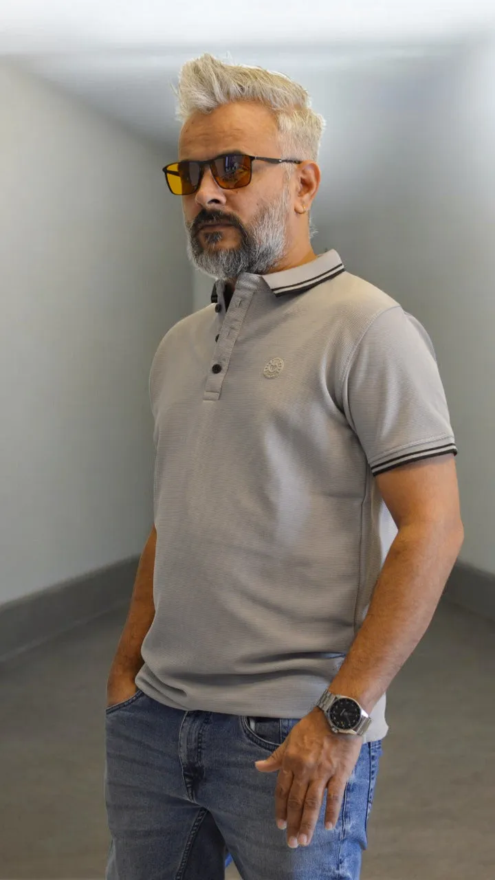 Shine Premium Polo Tee Shirts with Embossing
