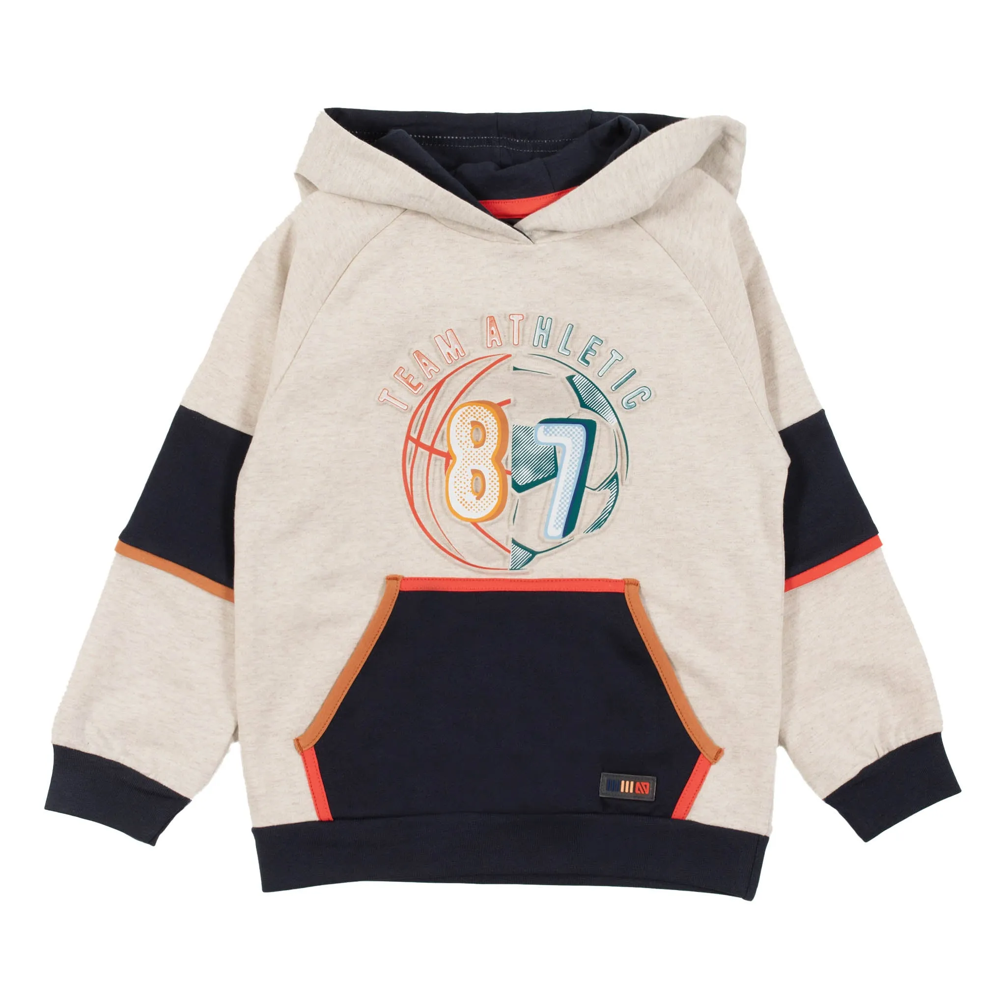 Short orangé Jour de match S2501-10