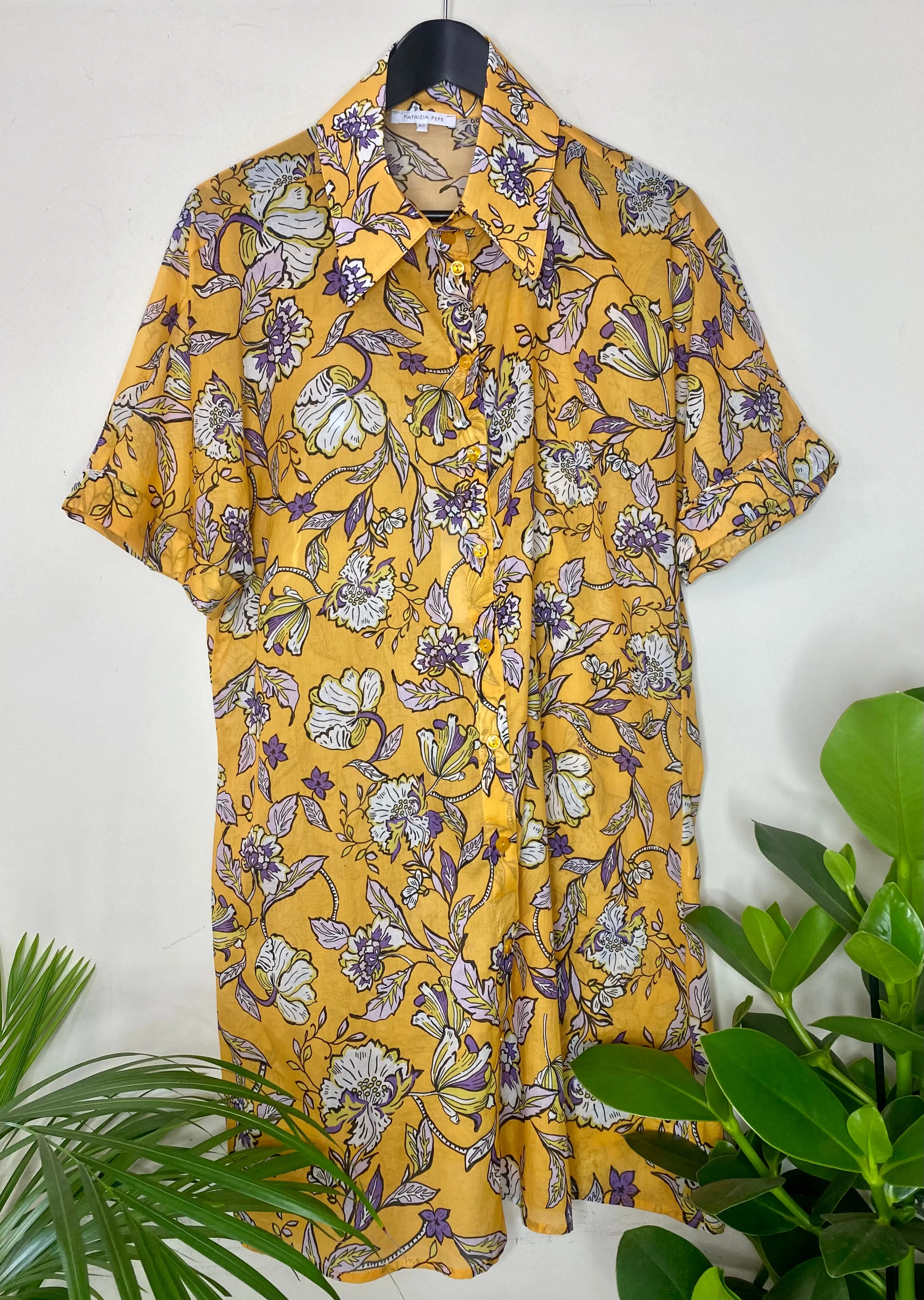 Short Oversized Dress - Mango/Lilac