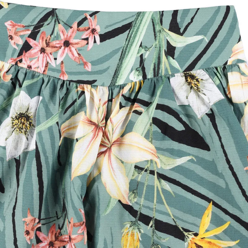 Shorts With Flower Print