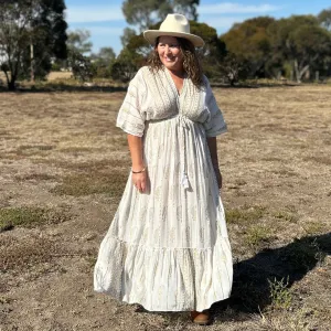 Shukra Goddess Dress - White
