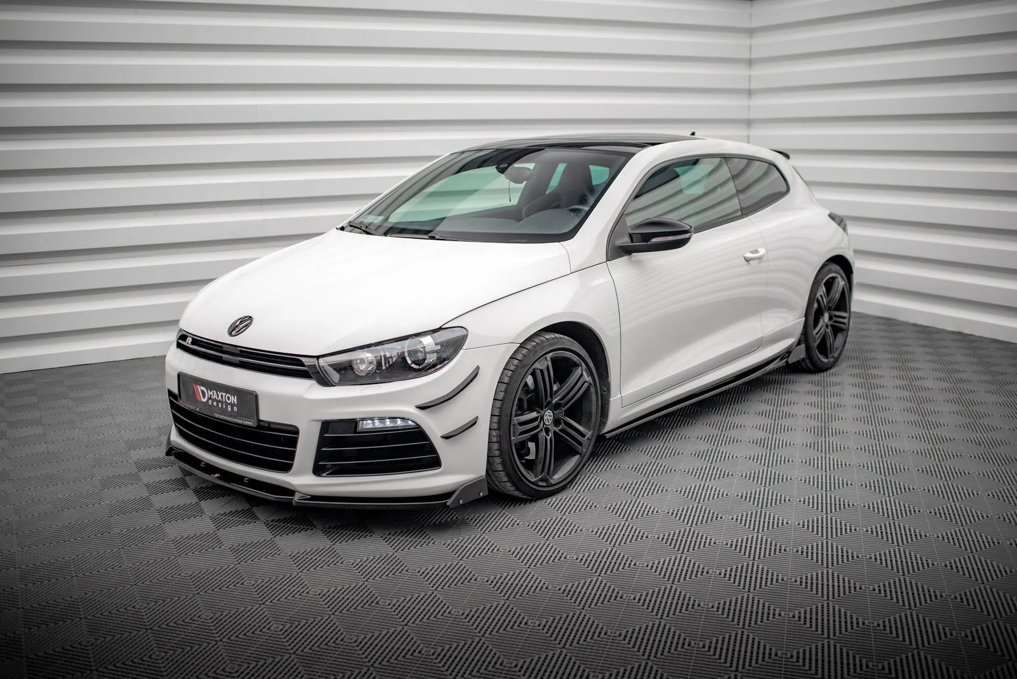 Side Skirts Diffusers V.2   Flaps Volkswagen Scirocco R Mk3